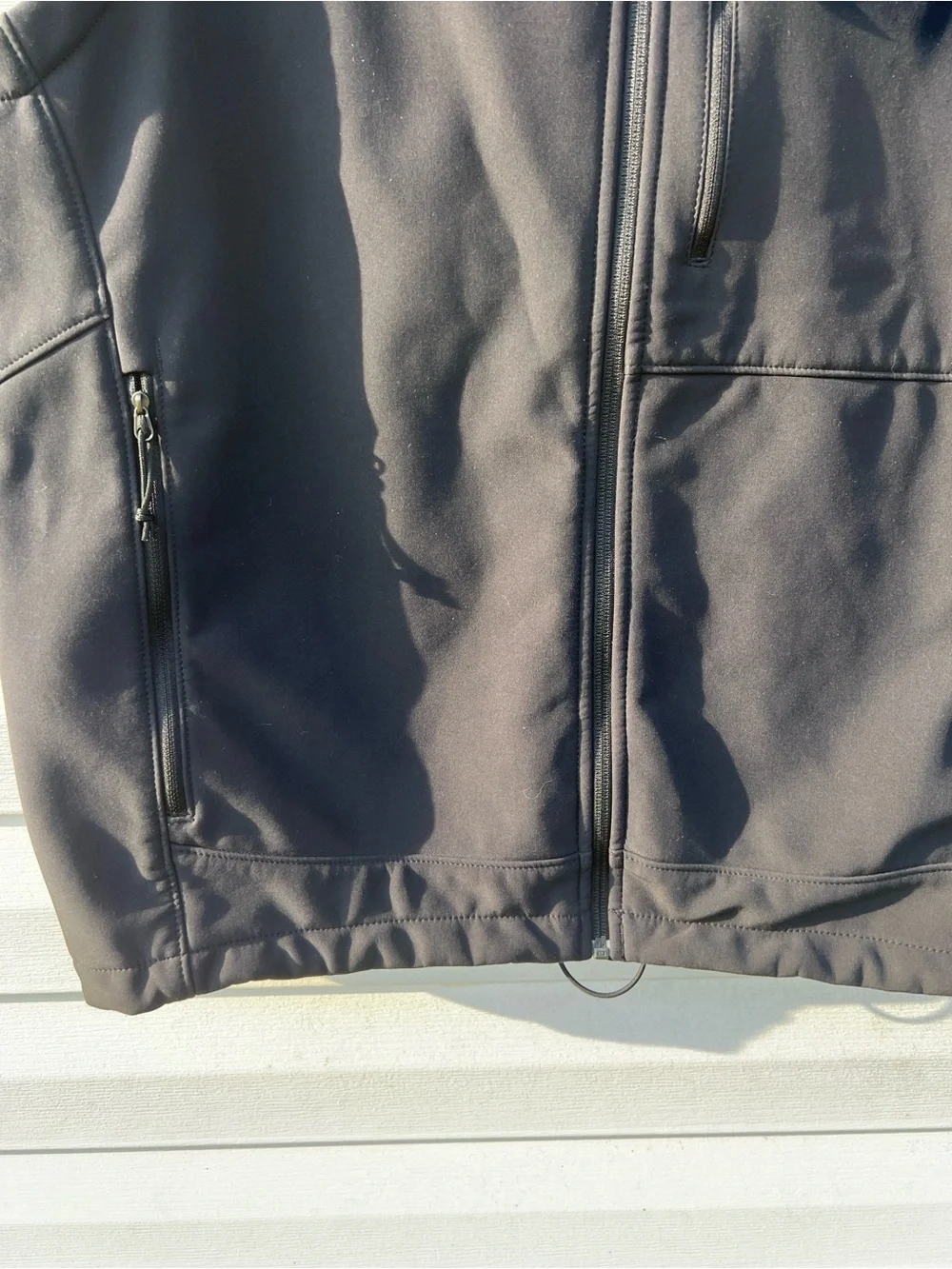 The North Face clean lightly